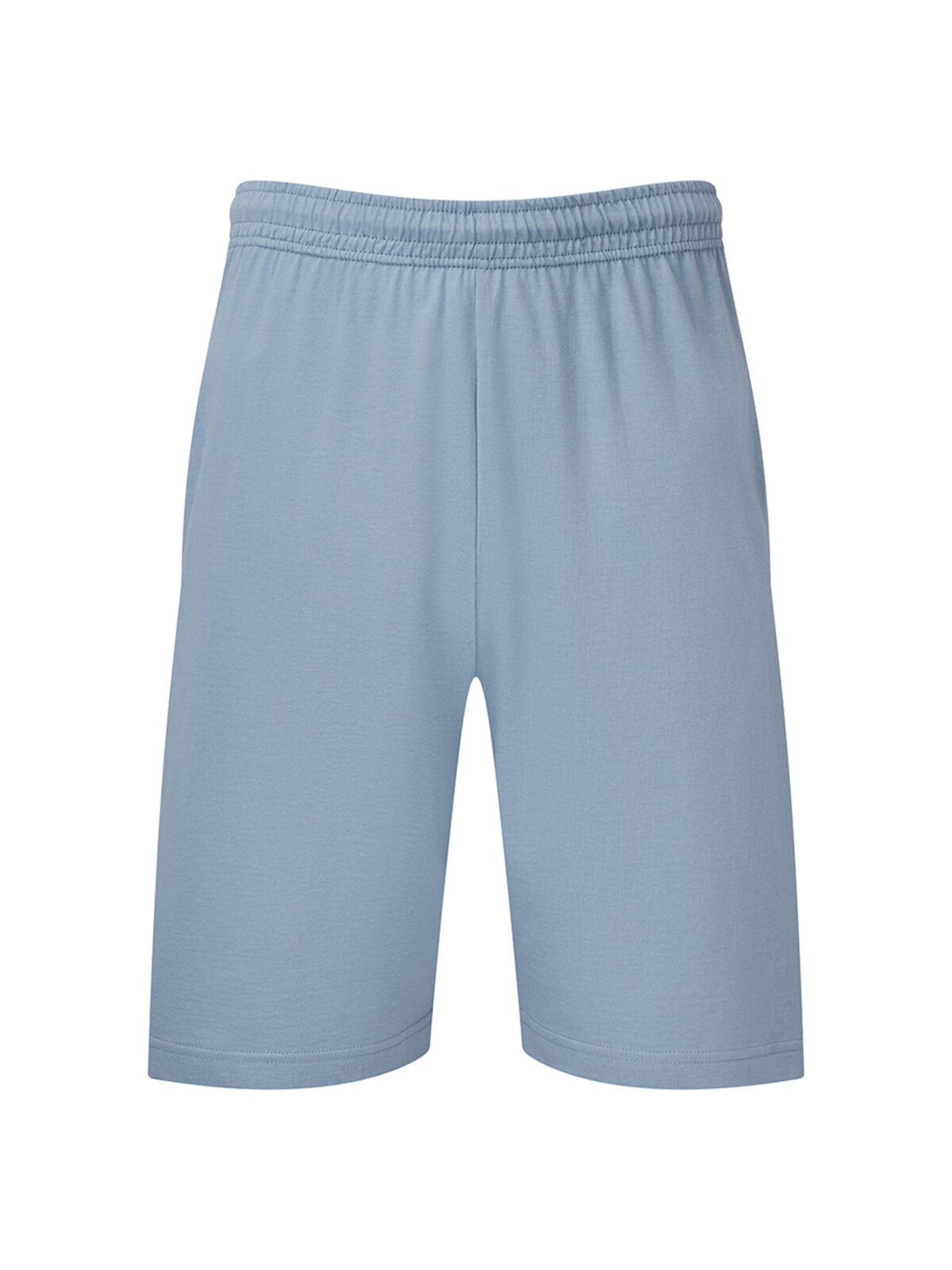 Iconic 195 Jersey Shorts Unisex Hose / Rock – Fruit of the Loom – Farbe mineral Blue – individuell veredelbar