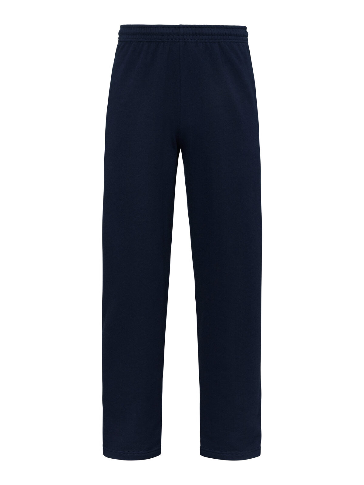 Iconic 250 Open Hem Jog Pants Hose / Rock – Fruit of the Loom – Farbe deep navy – individuell veredelbar