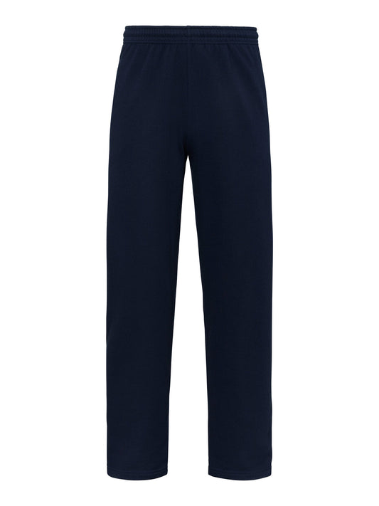 Iconic 250 Open Hem Jog Pants Hose / Rock – Fruit of the Loom – Farbe deep navy – individuell veredelbar