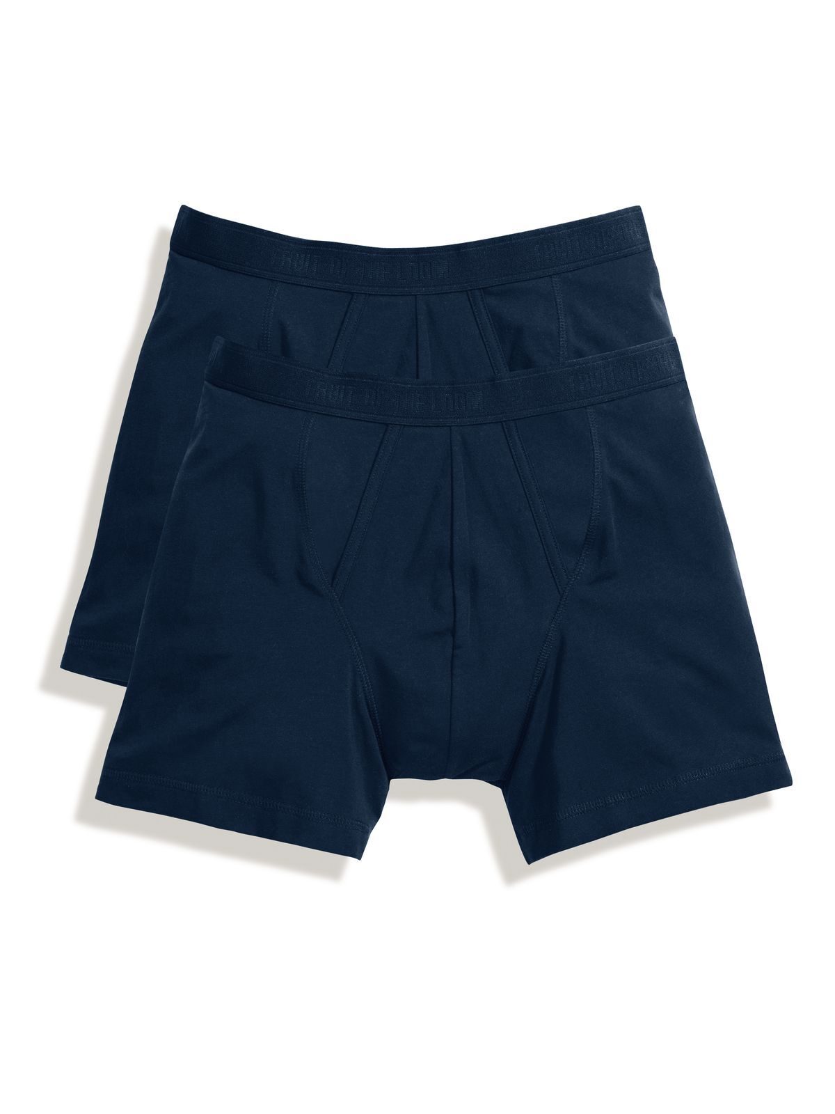 Classic Boxer 2 Pack Herren Unterwäsche / Socken – Fruit of the Loom – Farbe deep navy – individuell veredelbar