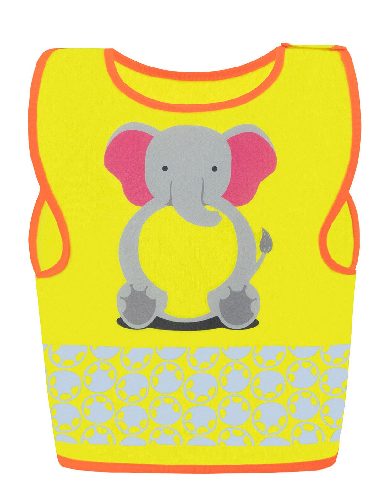 Funtastic Wildlife Kinder Warnweste / Sicherheitsweste – Korntex – Farbe Gelb – individuell veredelbar