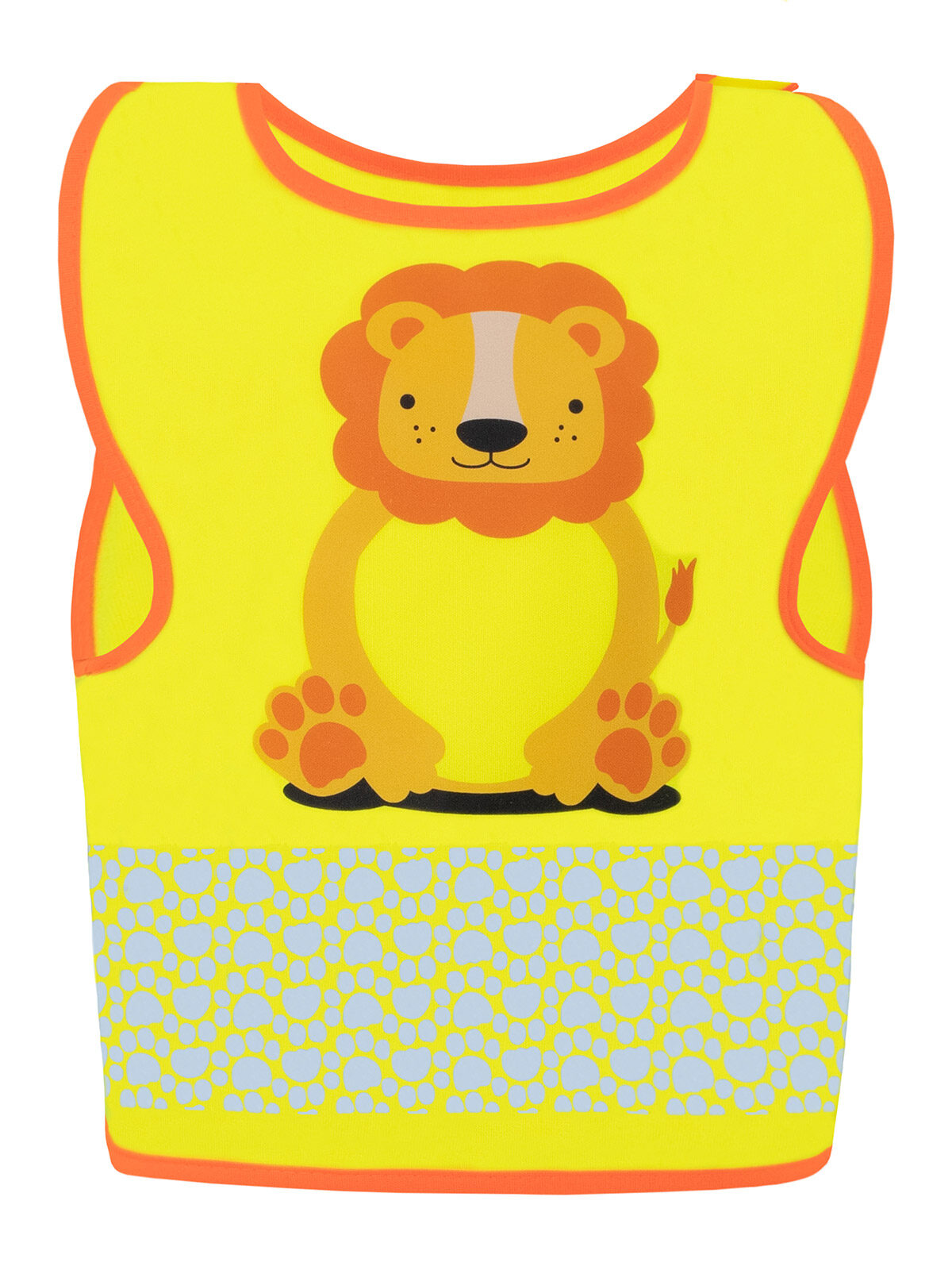 Funtastic Wildlife Kinder Warnweste / Sicherheitsweste – Korntex – Farbe Gelb – individuell veredelbar