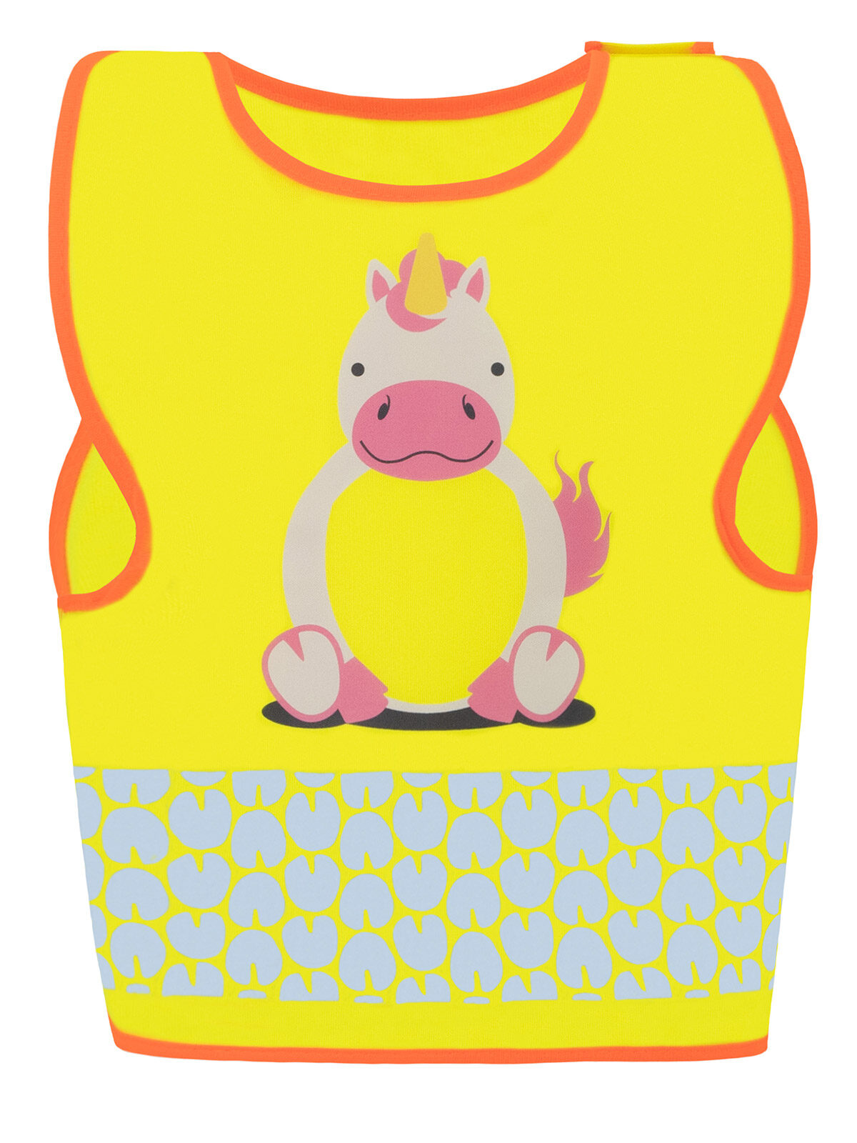 Funtastic Wildlife Kinder Warnweste / Sicherheitsweste – Korntex – Farbe Gelb – individuell veredelbar