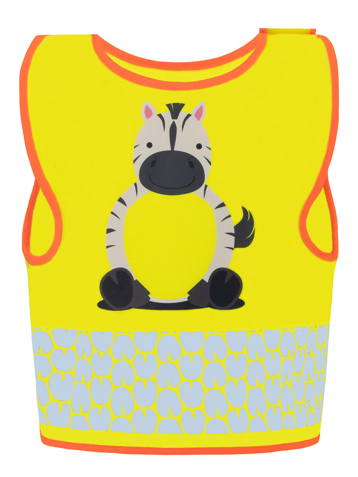 Funtastic Wildlife Kinder Warnweste / Sicherheitsweste – Korntex – Farbe Gelb – individuell veredelbar