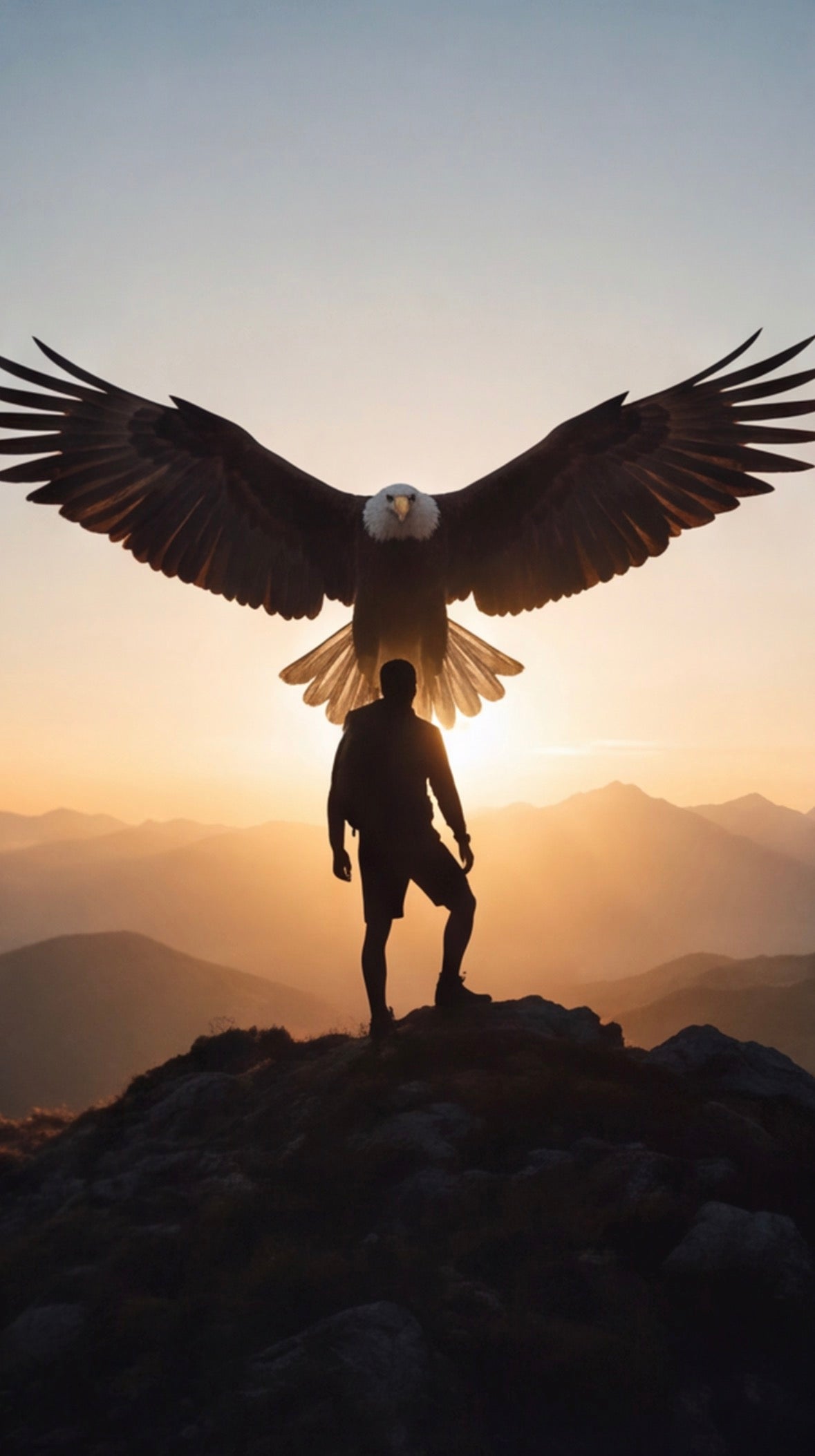 LA1970® Legends – AURON | Premium T-Shirt "The Guardian of the Three Peaks"