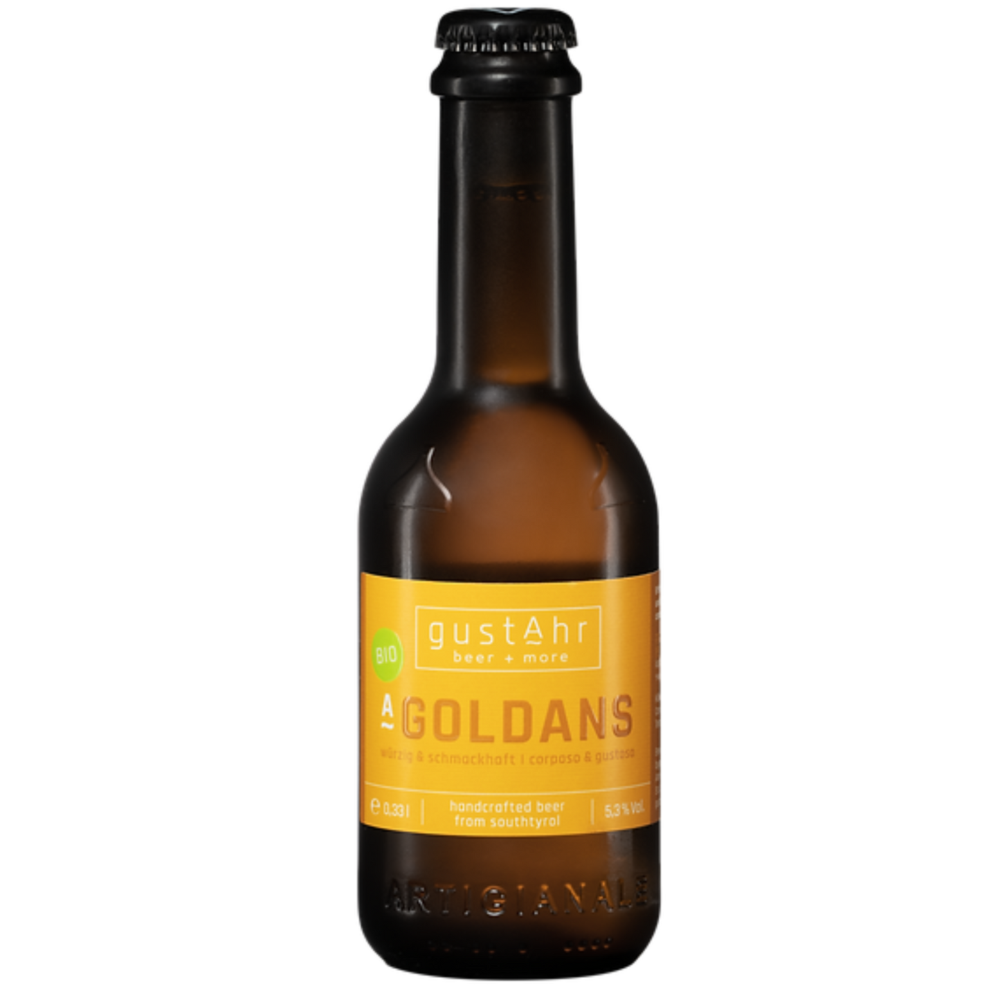 GOLDANS – Birra di frumento non filtrata 12 bott. x 0,33 l  Corposa. Speziata. Rinfrescante. | LA1970