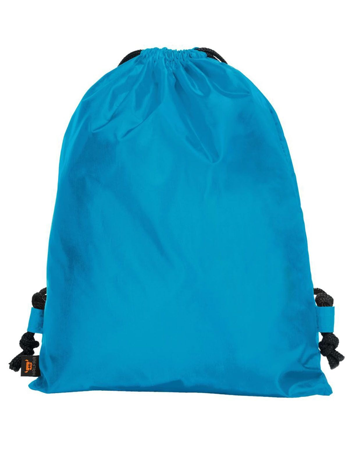 Sacchetto SPORT Tasche / Rucksack – Halfar – Farbe Cyan – individuell veredelbar