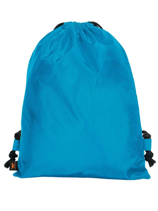 Sacchetto SPORT Tasche / Rucksack – Halfar – Farbe Cyan – individuell veredelbar