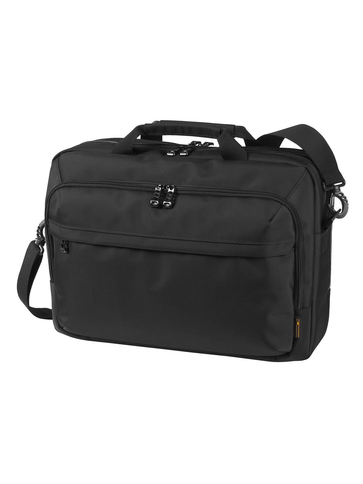 Business Bag Mission Herren Tasche / Rucksack – Halfar – Farbe Schwarz – individuell veredelbar