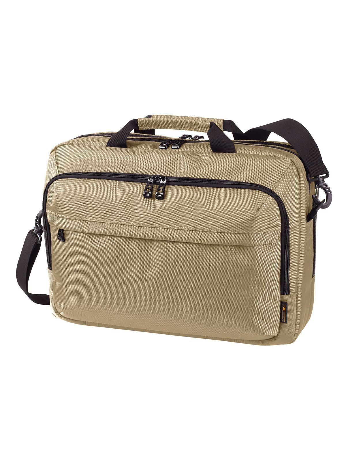 Business Bag Mission Herren Tasche / Rucksack – Halfar – Farbe Beige – individuell veredelbar