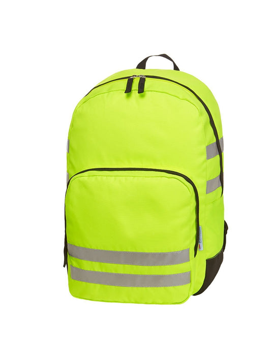 backpack REFLEX Tasche / Rucksack – Halfar – Farbe Neon Yellow – individuell veredelbar