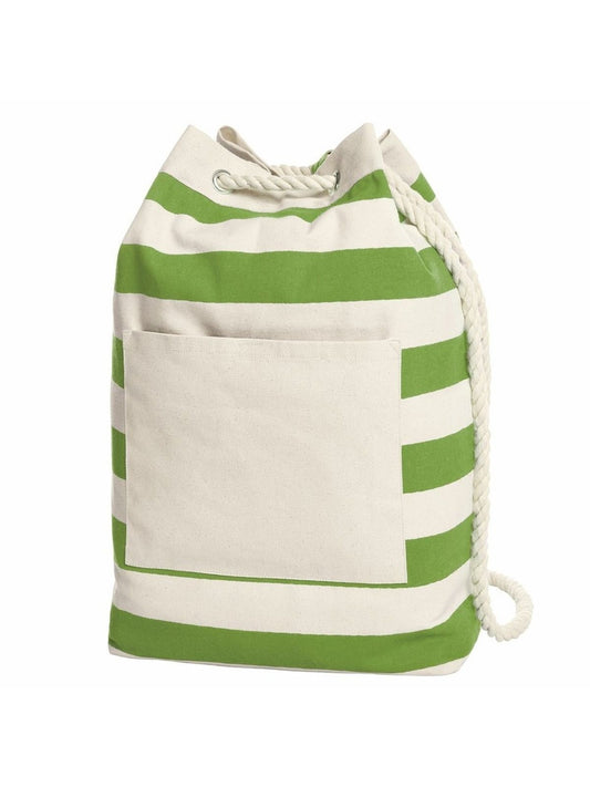 BEACH Backpack Herren Tasche / Rucksack – Halfar – Farbe Applegreen – individuell veredelbar