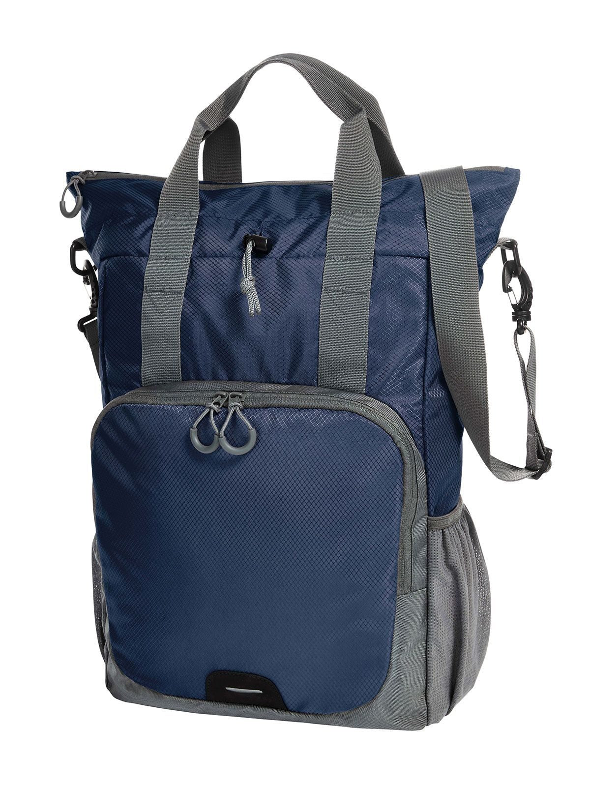 Multi Bag STEP Herren Tasche / Rucksack – Halfar – Farbe Navy – individuell veredelbar