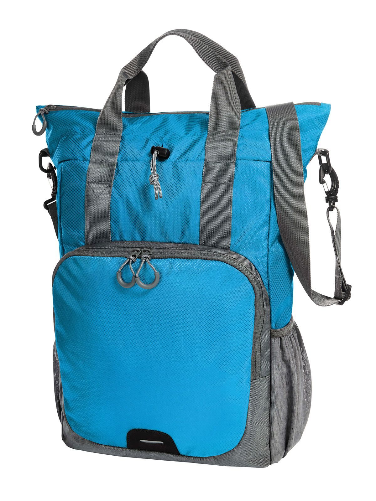 Multi Bag STEP Herren Tasche / Rucksack – Halfar – Farbe Cyan – individuell veredelbar
