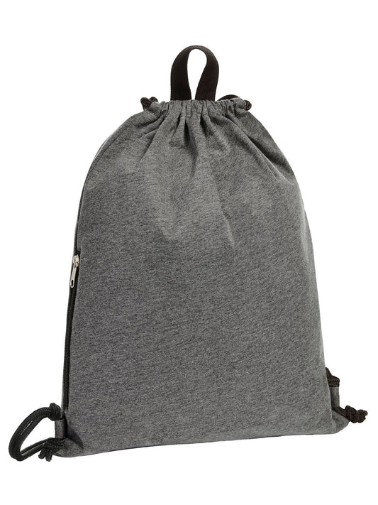 Drawstring Bag Jersey Herren Tasche / Rucksack – Halfar – Farbe Anthrazit – individuell veredelbar