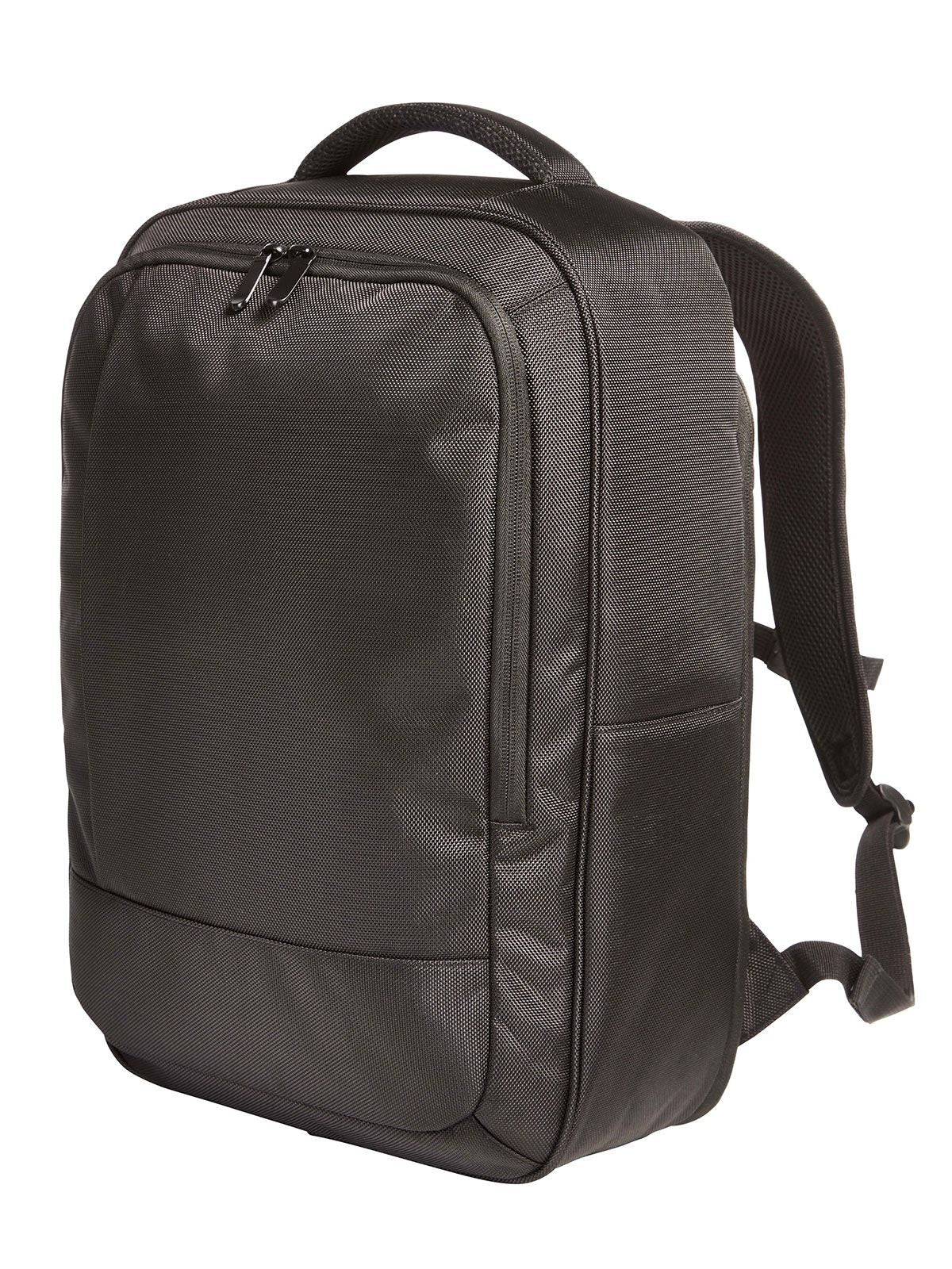 Business Notebook Backpack GIANT Herren Tasche / Rucksack – Halfar – Farbe Schwarz – individuell veredelbar