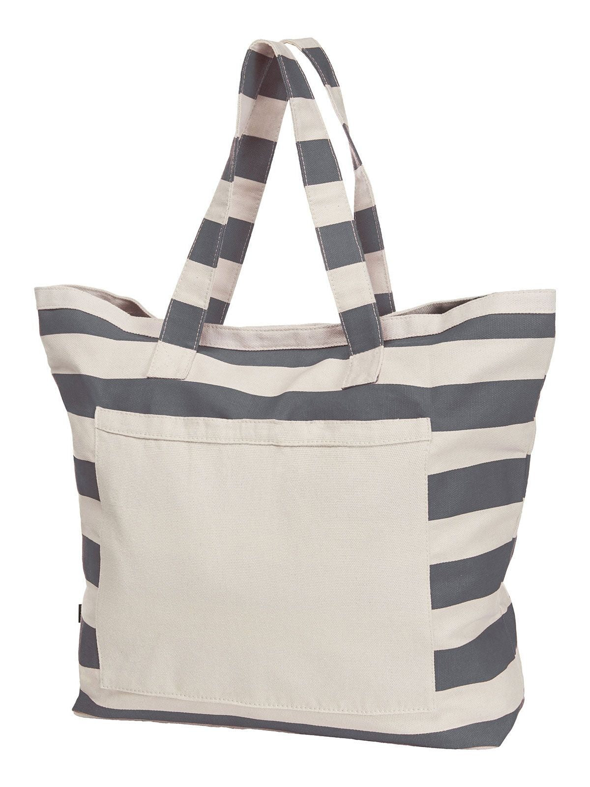 Shopper BEACH Herren Tasche / Rucksack – Halfar – Farbe Anthrazit – individuell veredelbar