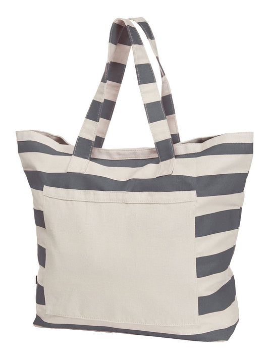 Shopper BEACH Herren Tasche / Rucksack – Halfar – Farbe Anthrazit – individuell veredelbar