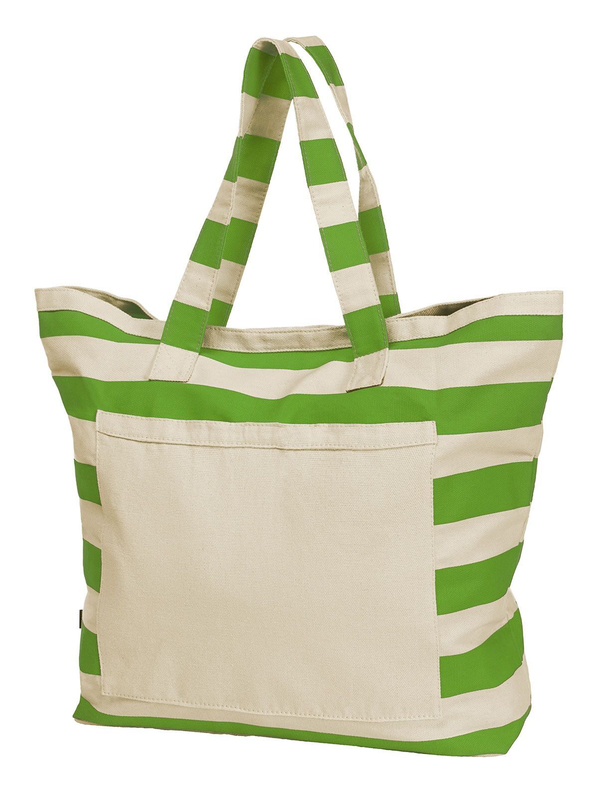 Shopper BEACH Herren Tasche / Rucksack – Halfar – Farbe Applegreen – individuell veredelbar