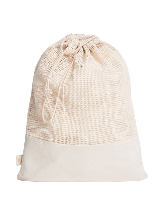 ORGANIC Reusable produce bag Herren Tasche / Rucksack – Halfar – Farbe Nature – individuell veredelbar