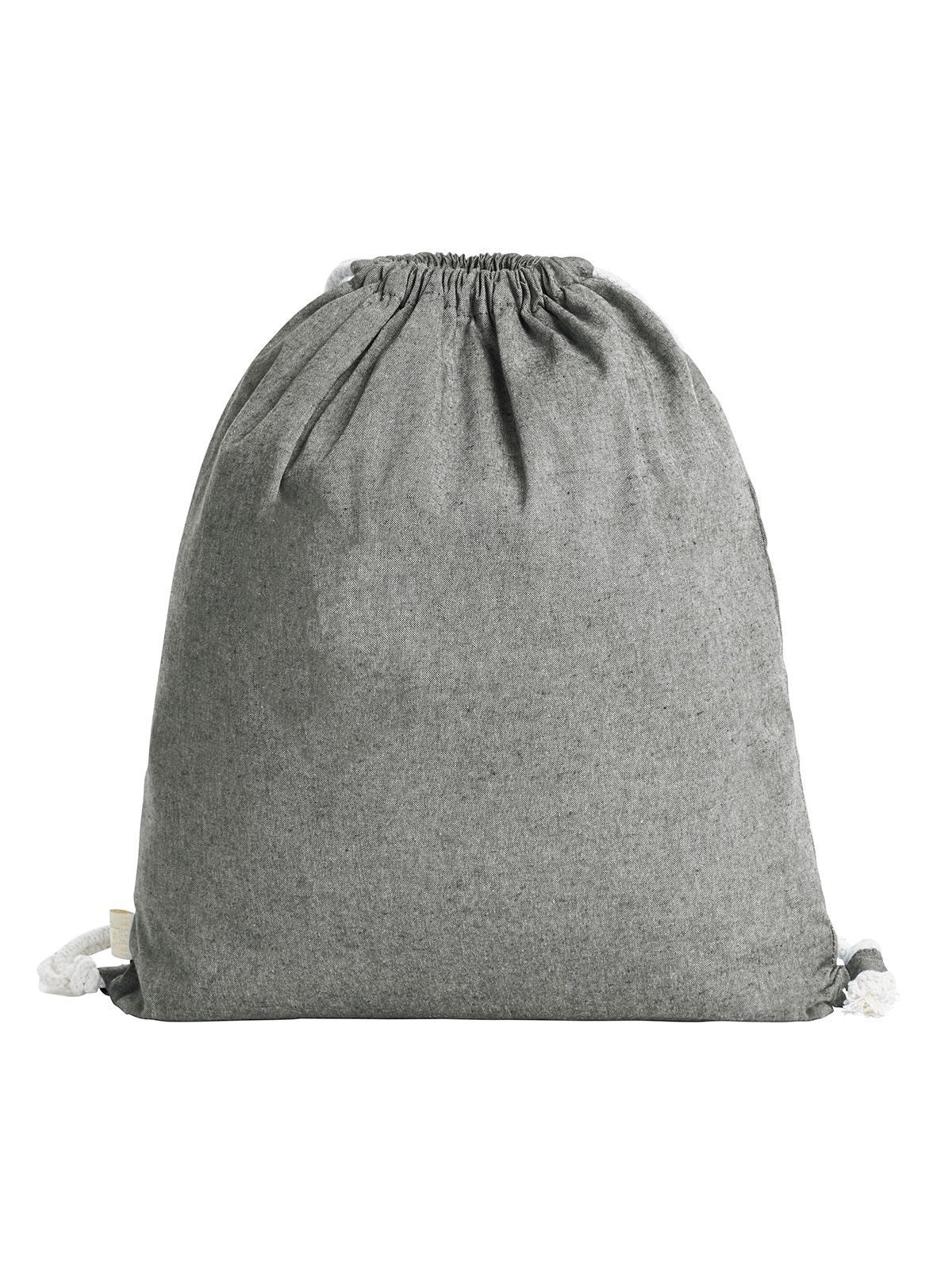Drawstring Bag PLANET Herren Tasche / Rucksack – Halfar – Farbe Hellgrau – individuell veredelbar