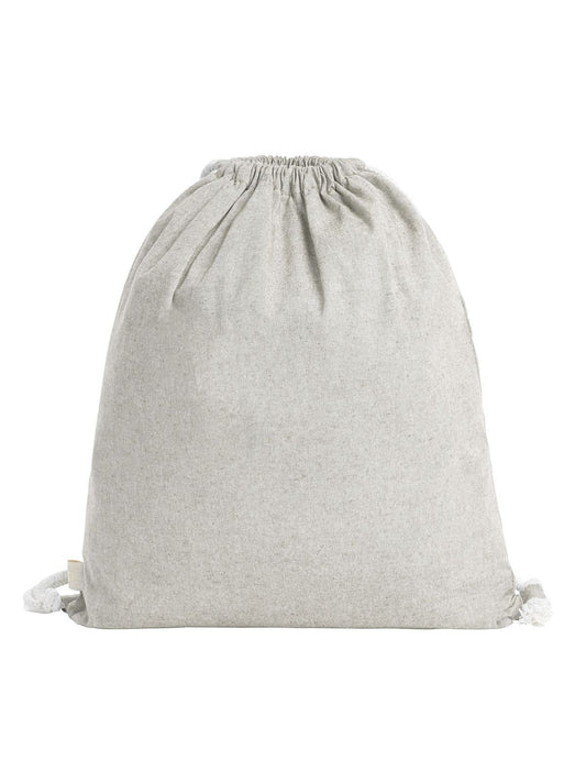 Drawstring Bag PLANET Herren Tasche / Rucksack – Halfar – Farbe Beige – individuell veredelbar