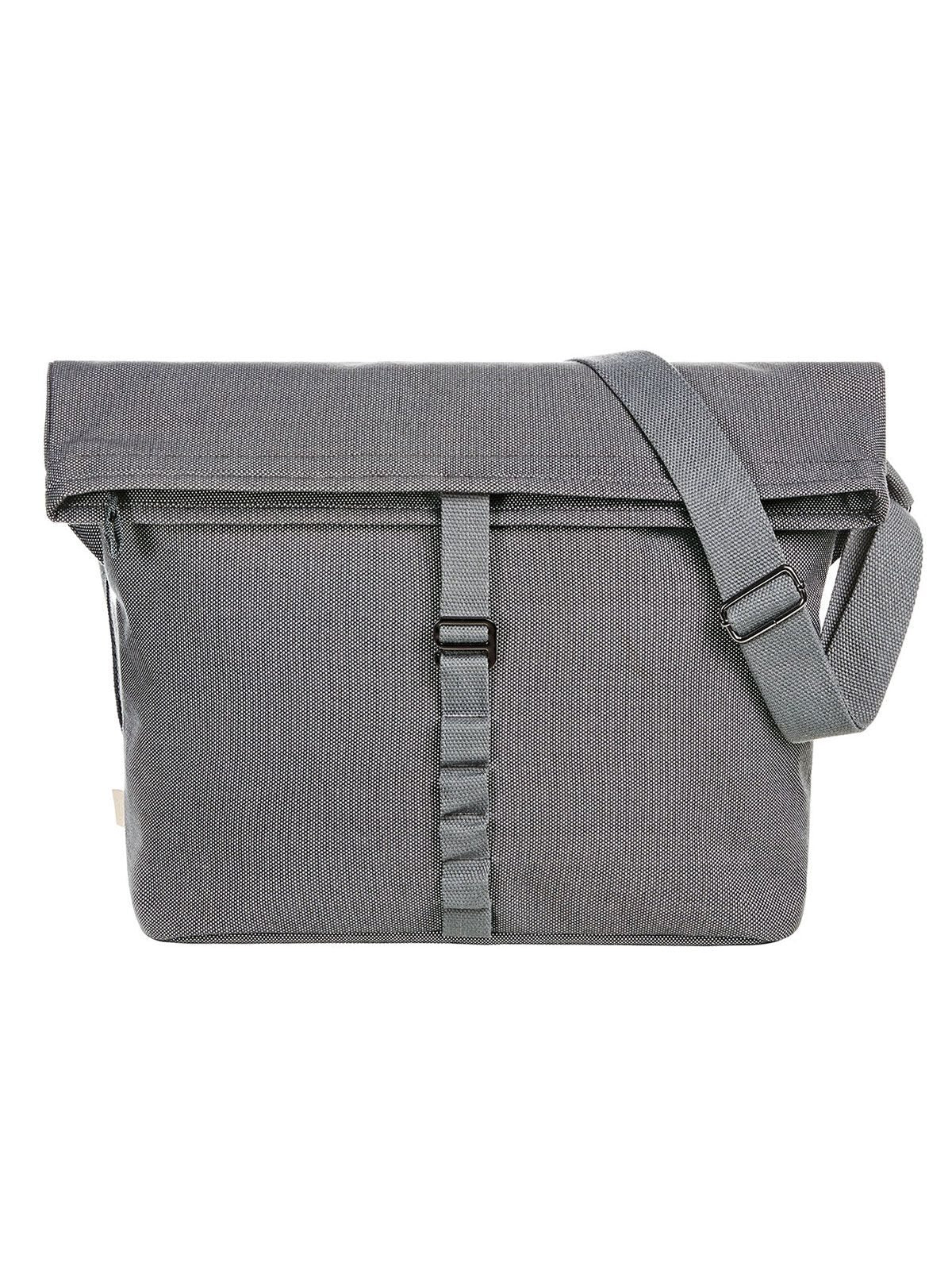 Shoulder Bag Loom Herren Tasche / Rucksack – Halfar – Farbe Grau – individuell veredelbar
