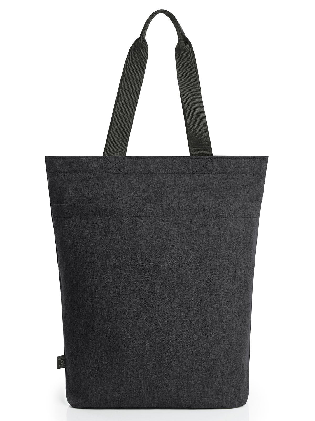 Shopper CIRCLE Herren Tasche / Rucksack – Halfar – Farbe Black-Sprinkle – individuell veredelbar