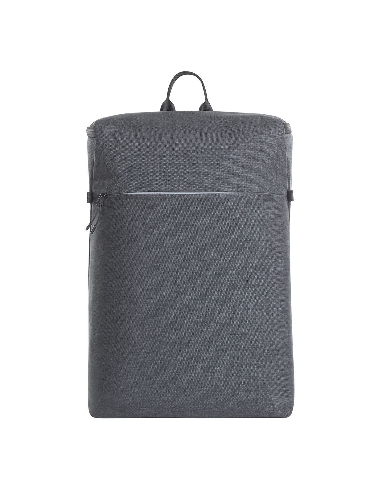 Notebook Backpack TOP Herren Tasche / Rucksack – Halfar – Farbe Black-Grey Melange – individuell veredelbar