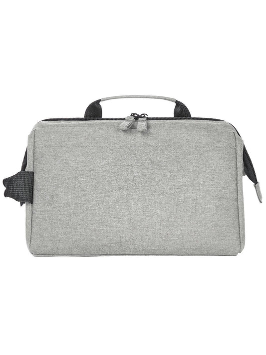 Zipper Bag CIRCLE Tasche / Rucksack – Halfar – Farbe Ash – individuell veredelbar