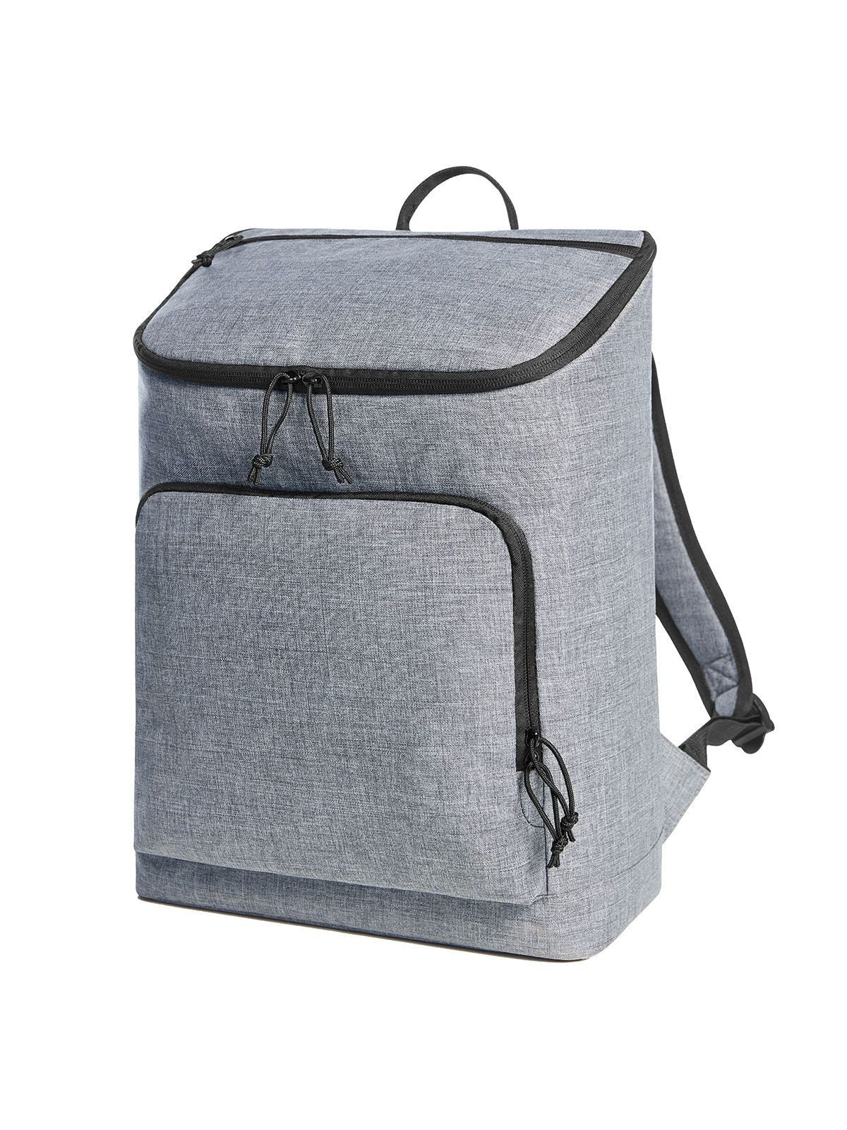 Cooler backpack TREND Herren Tasche / Rucksack – Halfar – Farbe Grey-Sprinkle – individuell veredelbar