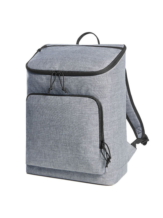 Cooler backpack TREND Herren Tasche / Rucksack – Halfar – Farbe Grey-Sprinkle – individuell veredelbar