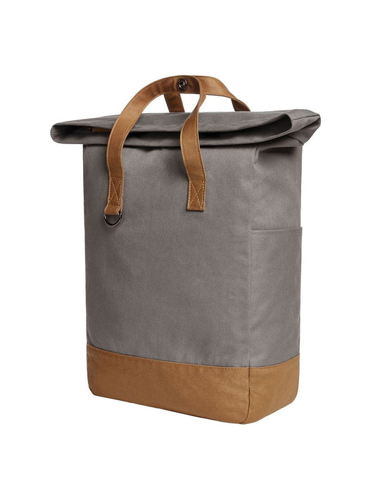 Notebook Backpack LIFE Herren Tasche / Rucksack – Halfar – Farbe Grey-Brown – individuell veredelbar