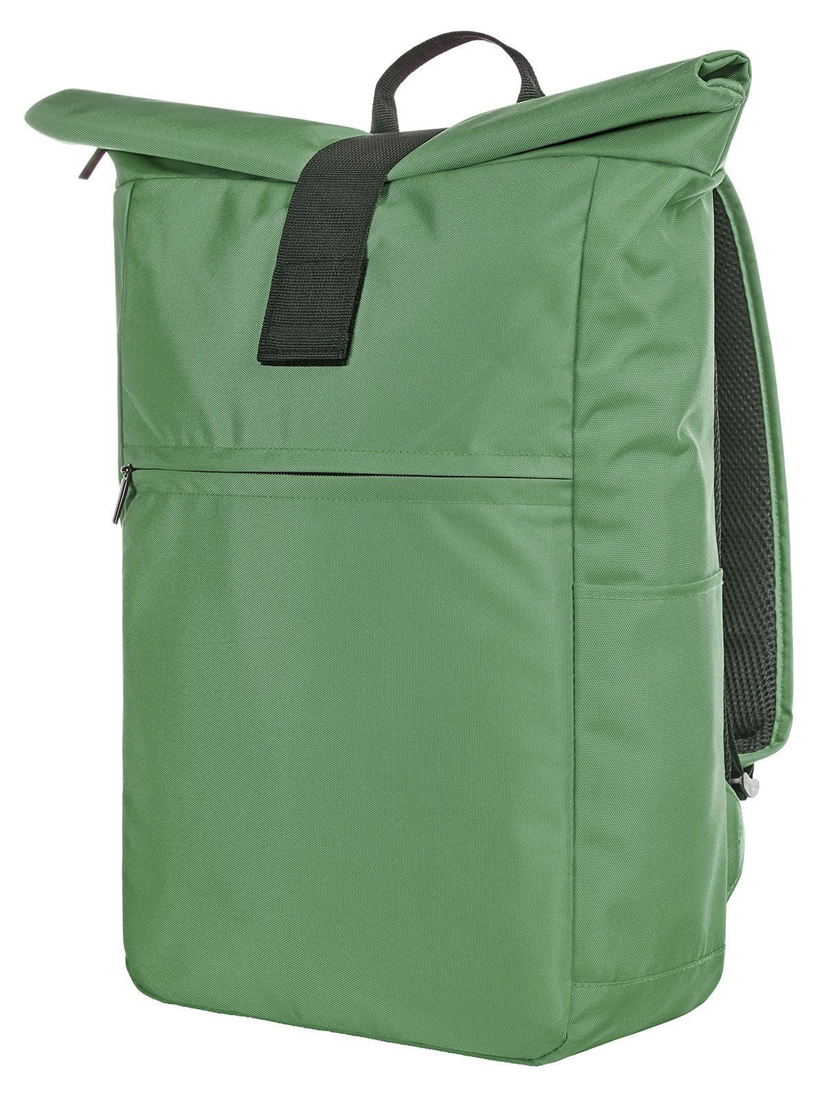 Laptop Backpack DAILY Tasche / Rucksack – Halfar – Farbe Grün – individuell veredelbar