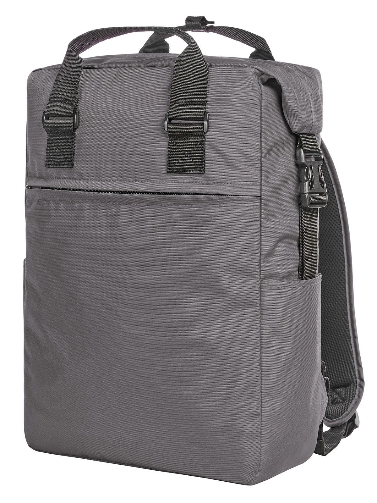 Notebook Backpack DAILY Tasche / Rucksack – Halfar – Farbe Anthrazit – individuell veredelbar