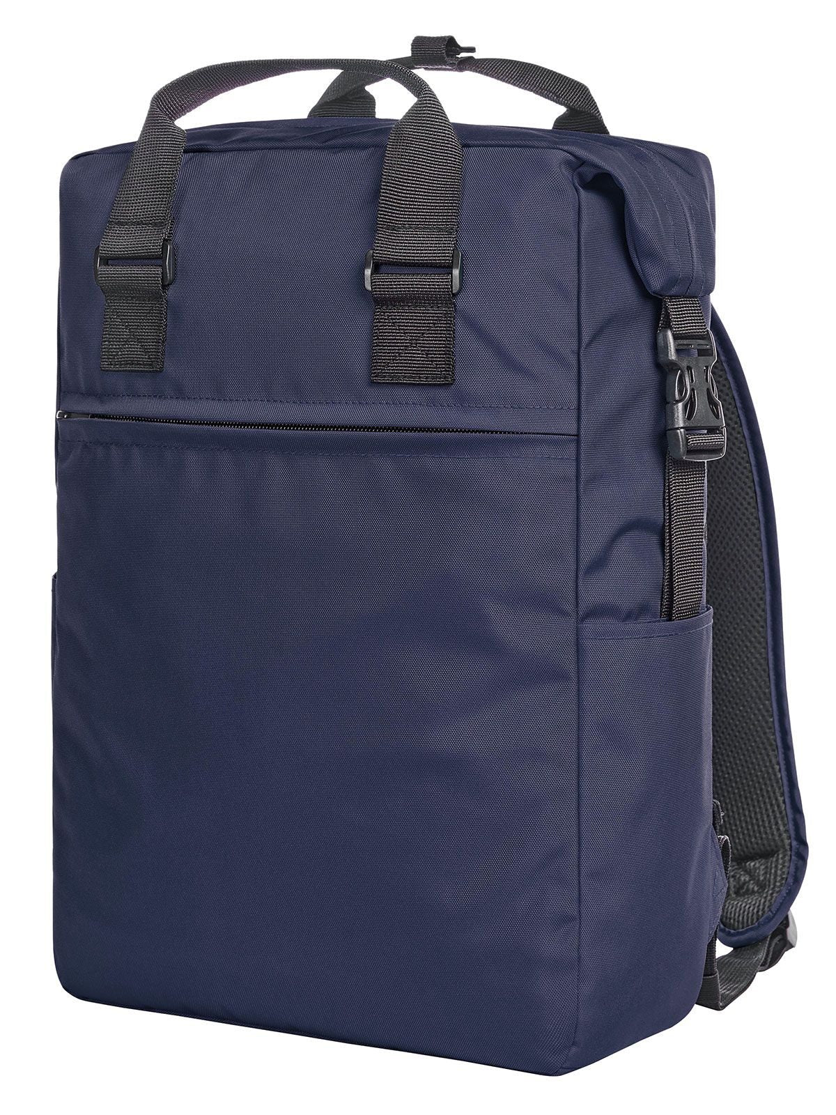 Notebook Backpack DAILY Tasche / Rucksack – Halfar – Farbe Navy – individuell veredelbar