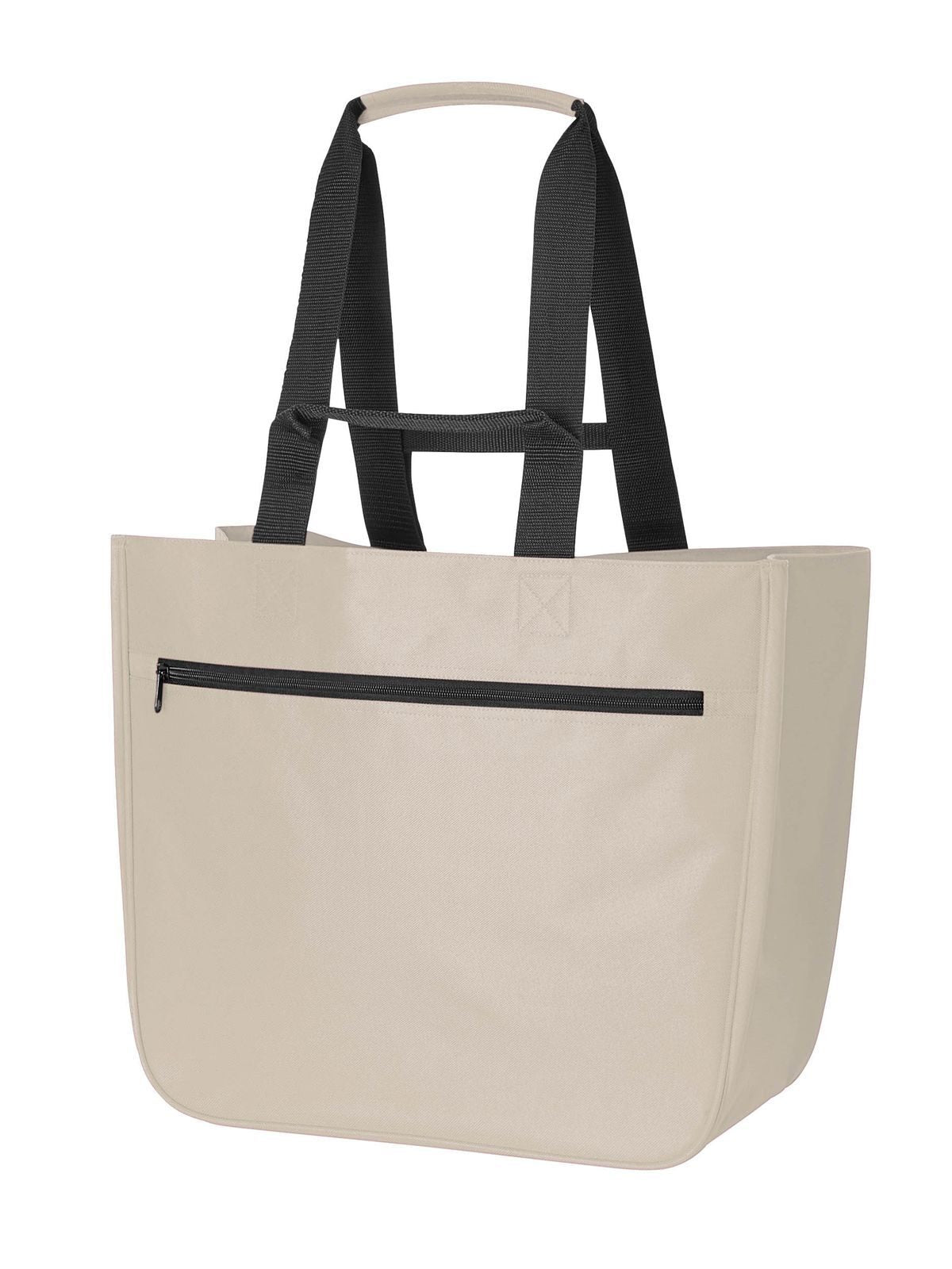 Shopper SOFTBASKET Herren Tasche / Rucksack – Halfar – Farbe Beige – individuell veredelbar