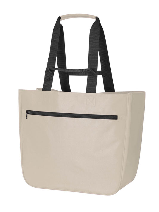 Shopper SOFTBASKET Herren Tasche / Rucksack – Halfar – Farbe Beige – individuell veredelbar