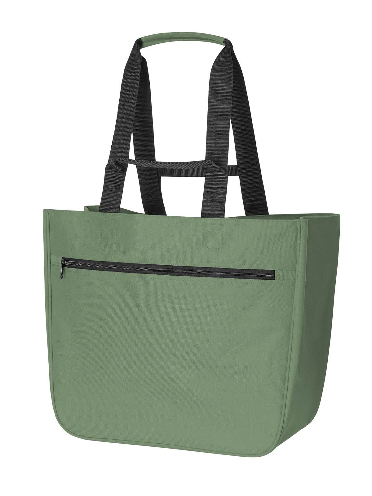 Shopper SOFTBASKET Herren Tasche / Rucksack – Halfar – Farbe Jade Green – individuell veredelbar