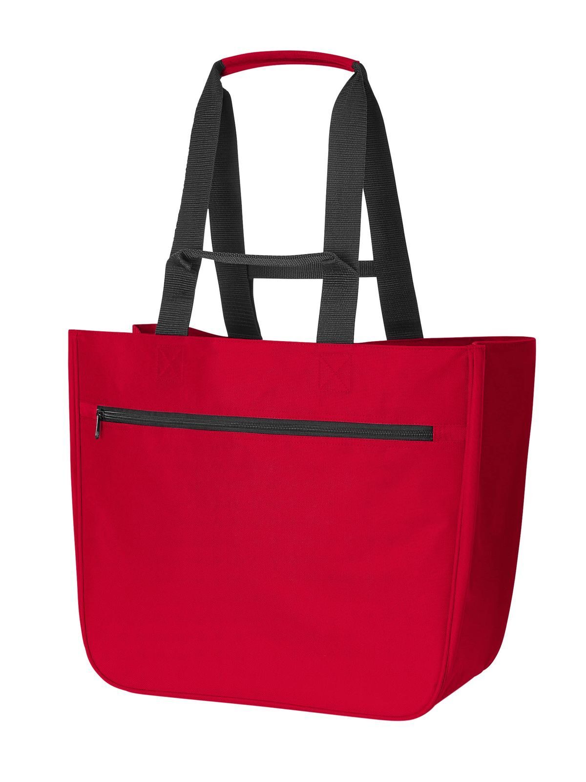 Shopper SOFTBASKET Herren Tasche / Rucksack – Halfar – Farbe Rot – individuell veredelbar