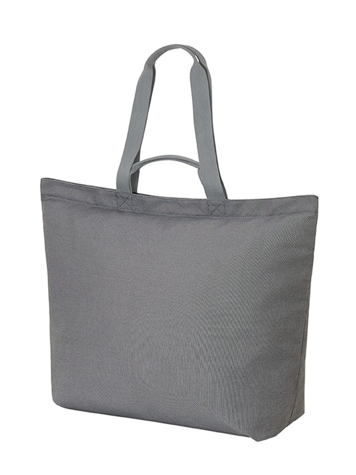 Shopper BIG Herren Tasche / Rucksack – Halfar – Farbe Grau – individuell veredelbar