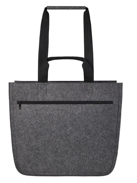 Shopper feltro softbasket Tasche / Rucksack – Halfar – Farbe Anthrazit – individuell veredelbar