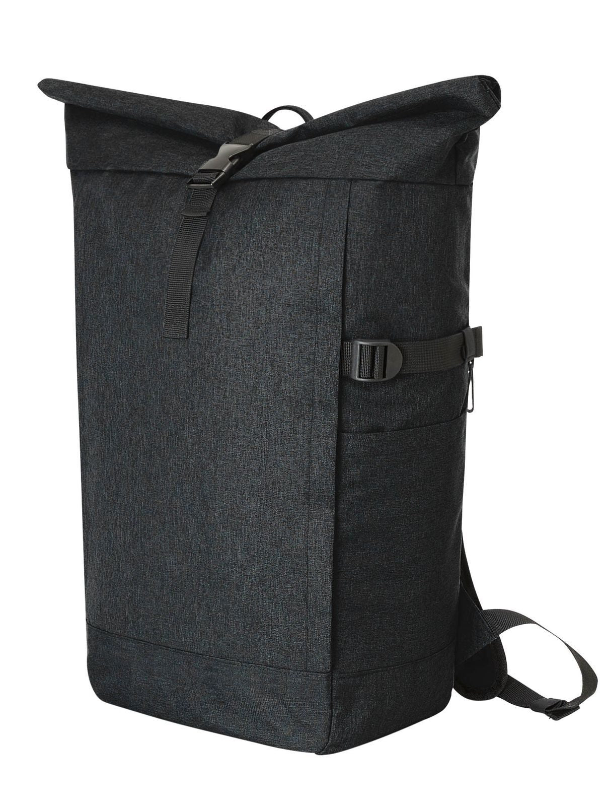 Notebook Backpack CIRCLE L Herren Tasche / Rucksack – Halfar – Farbe Black-Sprinkle – individuell veredelbar