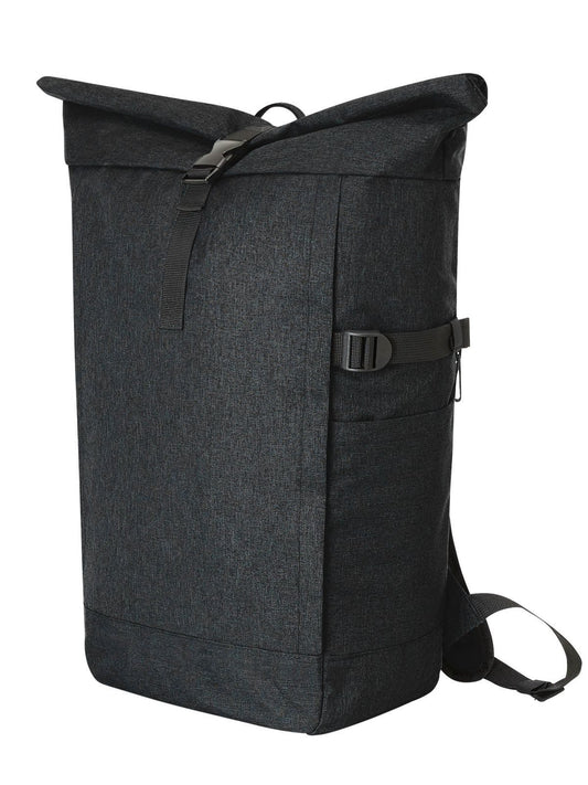 Notebook Backpack CIRCLE L Herren Tasche / Rucksack – Halfar – Farbe Black-Sprinkle – individuell veredelbar