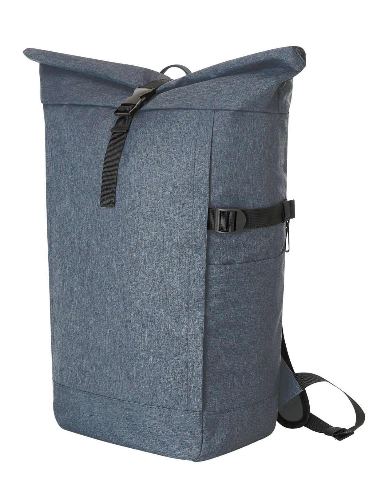 Notebook Backpack CIRCLE L Herren Tasche / Rucksack – Halfar – Farbe Blue-Grey Sprinkle – individuell veredelbar
