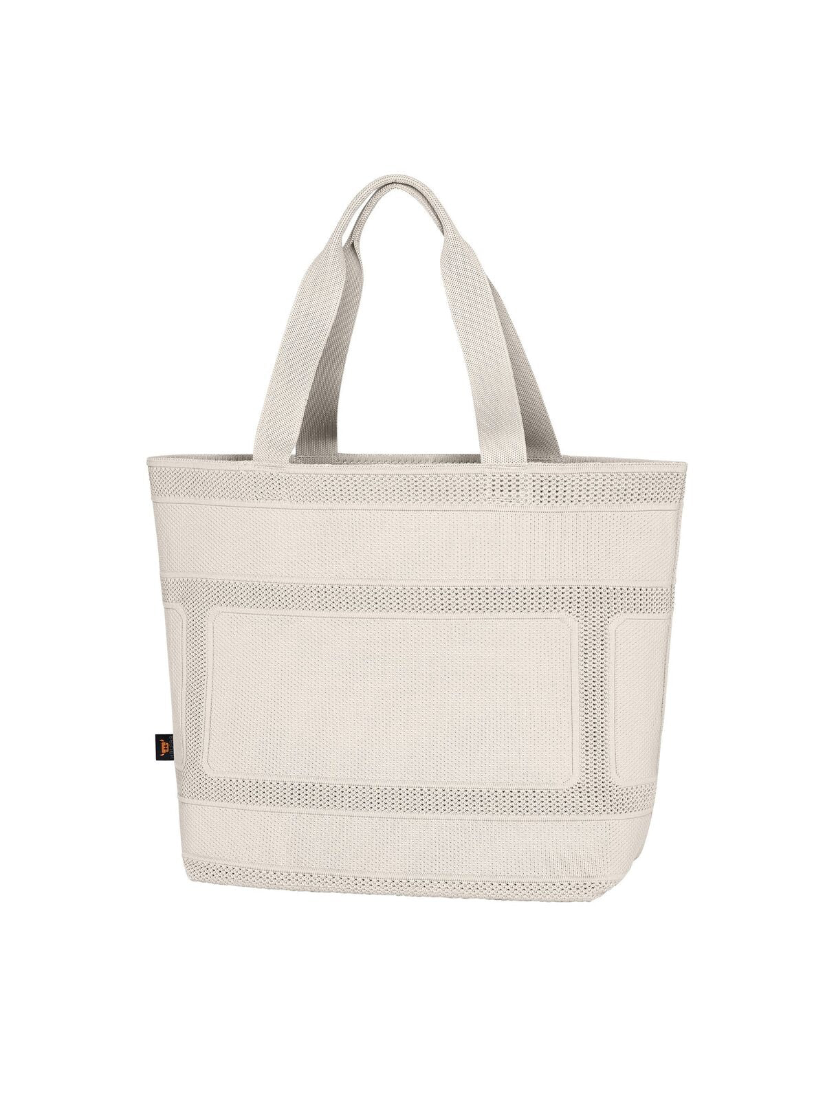 Shopper MONO Herren Tasche / Rucksack – Halfar – Farbe Off-White – individuell veredelbar