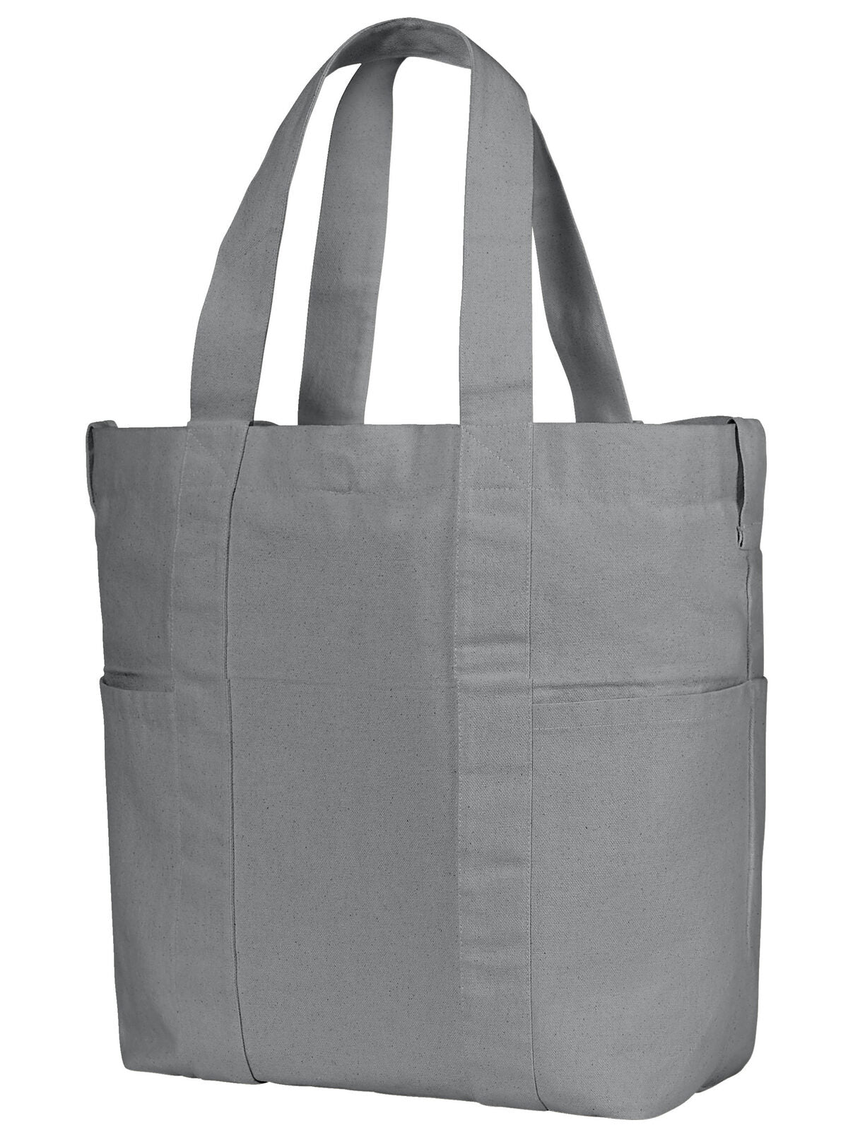Wellness Shopper Bag Organic Herren Tasche / Rucksack – Halfar – Farbe Grau – individuell veredelbar
