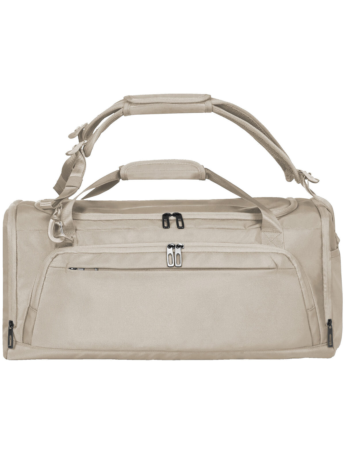 Sport/travel bag Solid Tasche / Rucksack – Halfar – Farbe Beige – individuell veredelbar