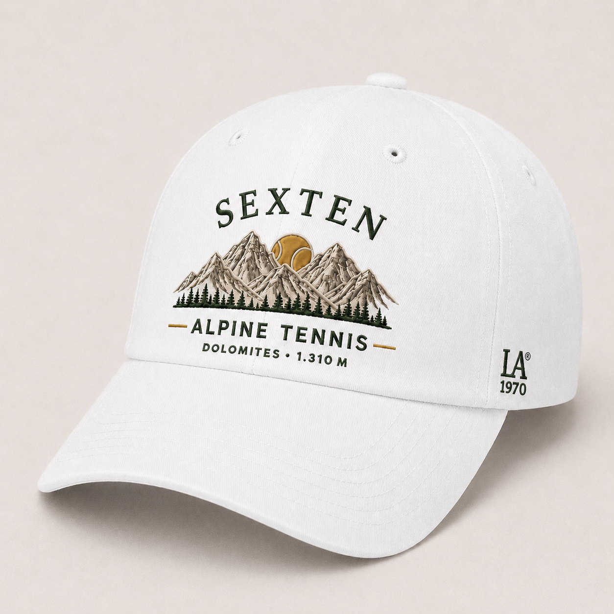 Baseball Caps Suedtirol Tennis Sexten  5 Panel – individuell veredelbar | LA1970