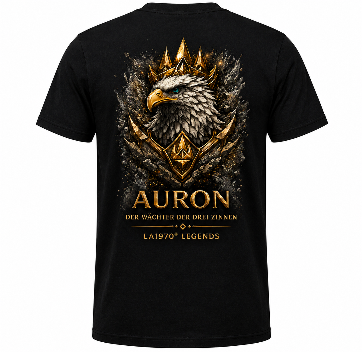 LA1970® Legends – AURON | Premium T-Shirt "The Guardian of the Three Peaks"